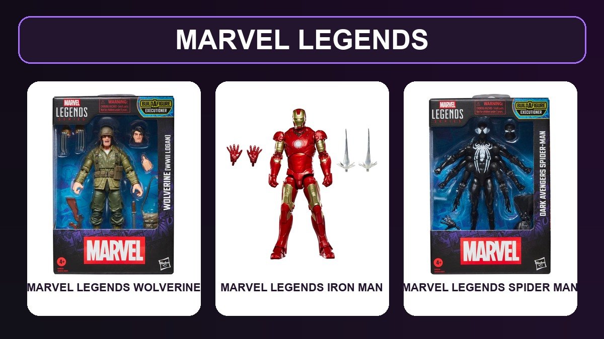 Melhores action figures da Marvel para começar uma coleção em 2026