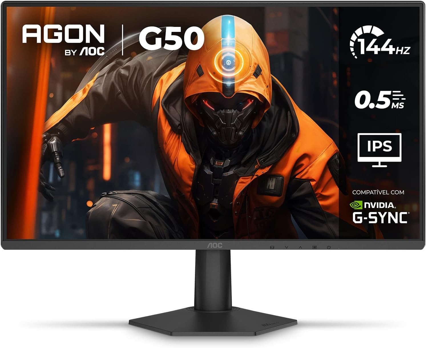 Monitor gamer AOC AGON G50 de 24 polegadas