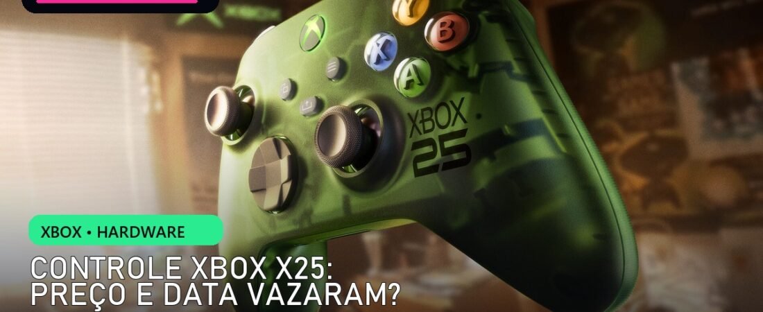 Controle Xbox X25 tem preço e data vazados antes da Gamescom