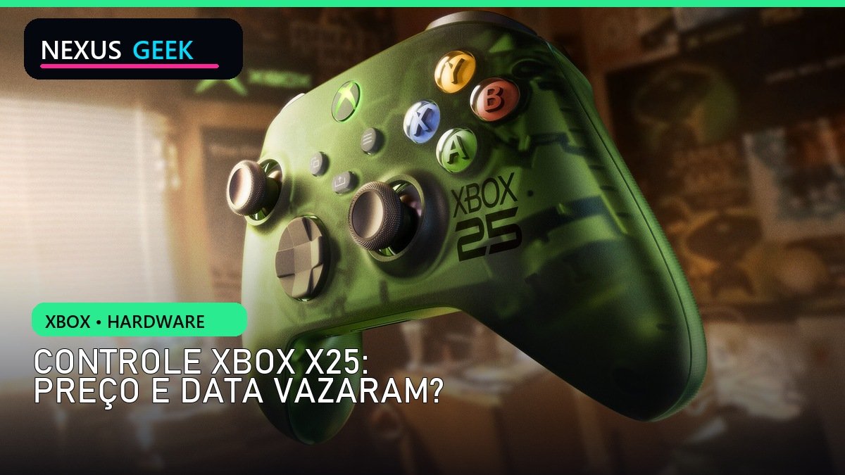 Controle Xbox X25 tem preço e data vazados antes da Gamescom