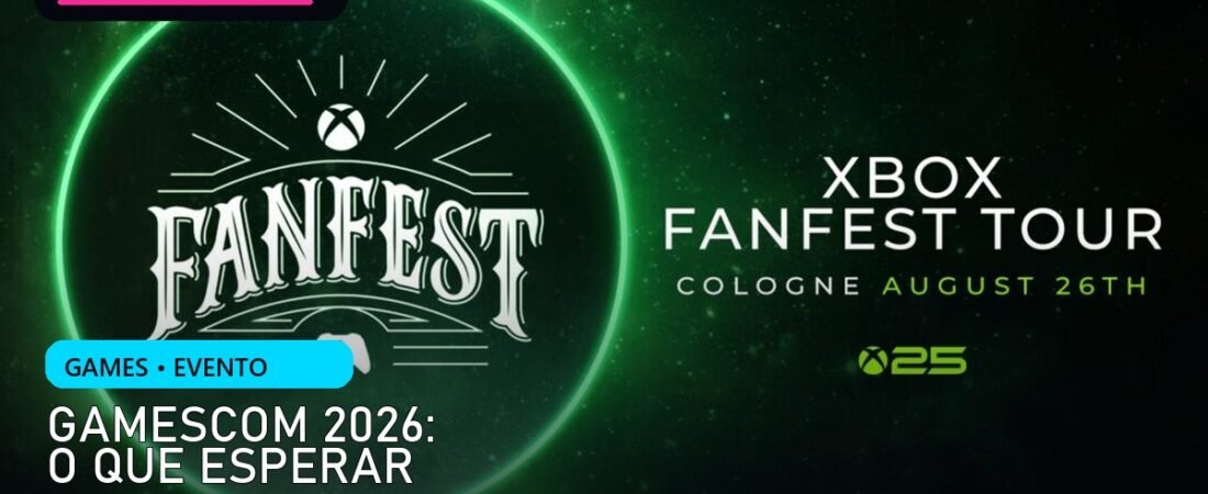 Gamescom 2026: datas, Xbox, principais jogos e o que esperar do evento