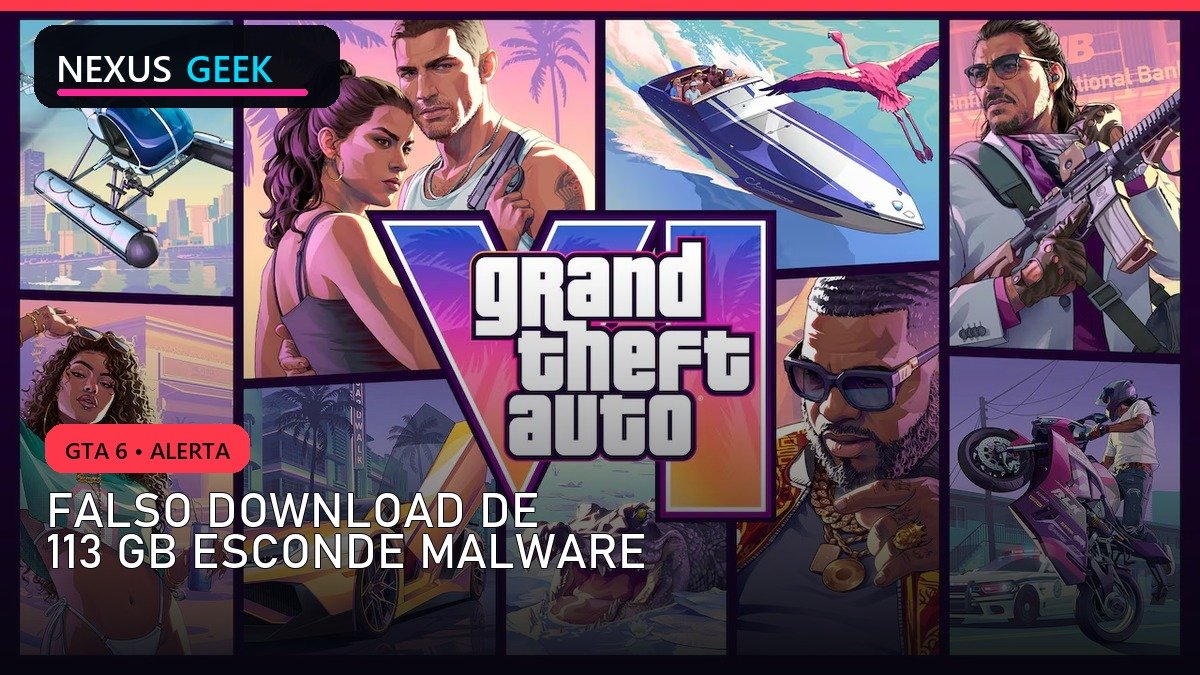 GTA 6 falso para PC esconde malware em arquivo de 113 GB