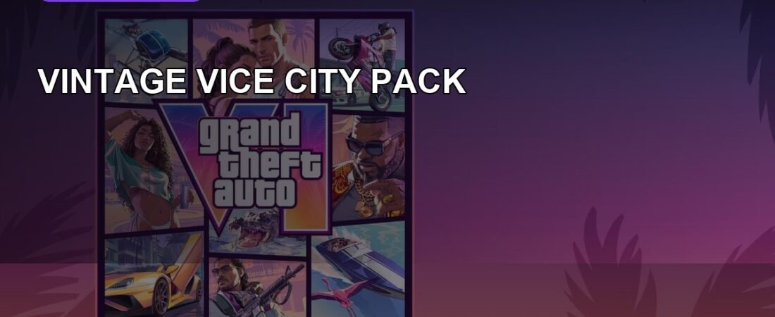 GTA 6: o que vem no Vintage Vice City Pack de pré-venda