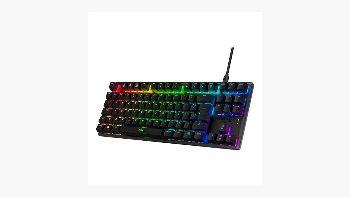 HyperX Alloy Origins Core vale a pena? Teclado mecânico TKL com corpo de alumínio