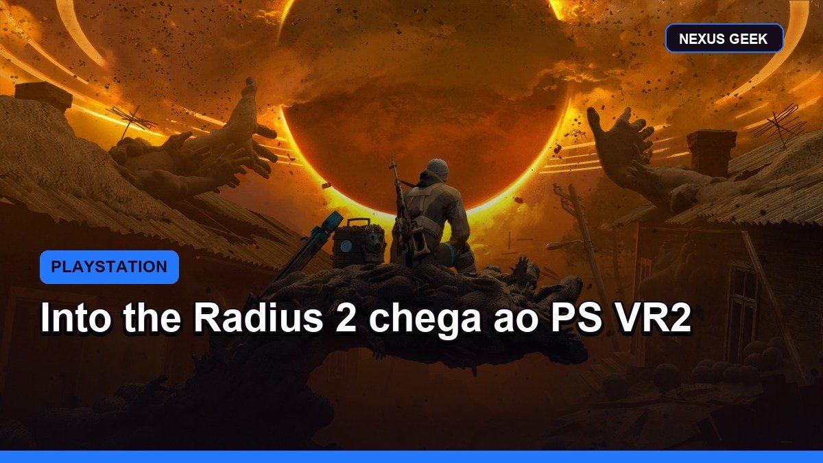 Into the Radius 2 chega ao PS VR2 em 24 de setembro com 90 FPS