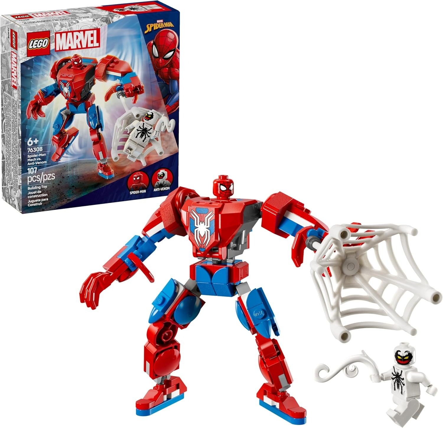 LEGO Marvel robô do Homem-Aranha