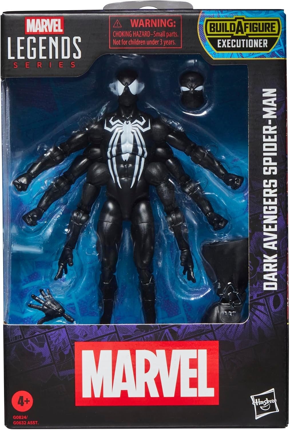 Action figure Marvel Legends Dark Avengers Spider-Man
