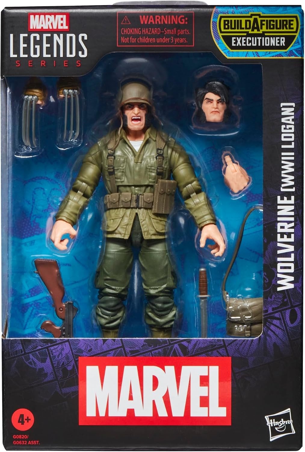 Action figure Marvel Legends Wolverine WWII Logan