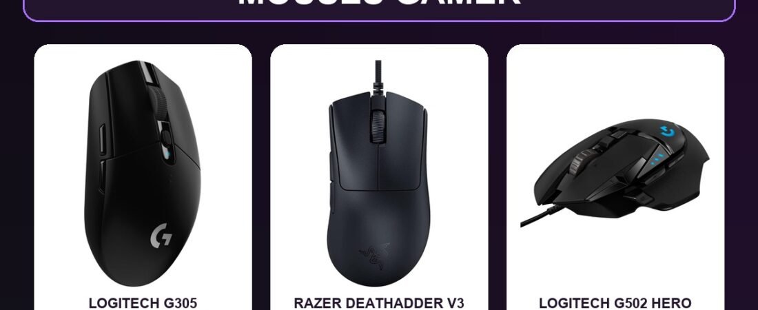 Melhores mouses gamer em 2026: sem fio, leve ou cheio de botões