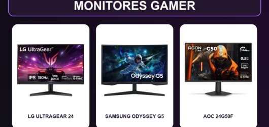 Melhores monitores gamer de 144 Hz a 180 Hz em 2026