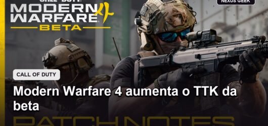 Modern Warfare 4 aumenta TTK da beta e ajusta armas, áudio e spawns
