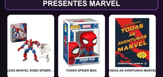 Presentes para fãs da Marvel: 3 ideias que fogem da camiseta básica