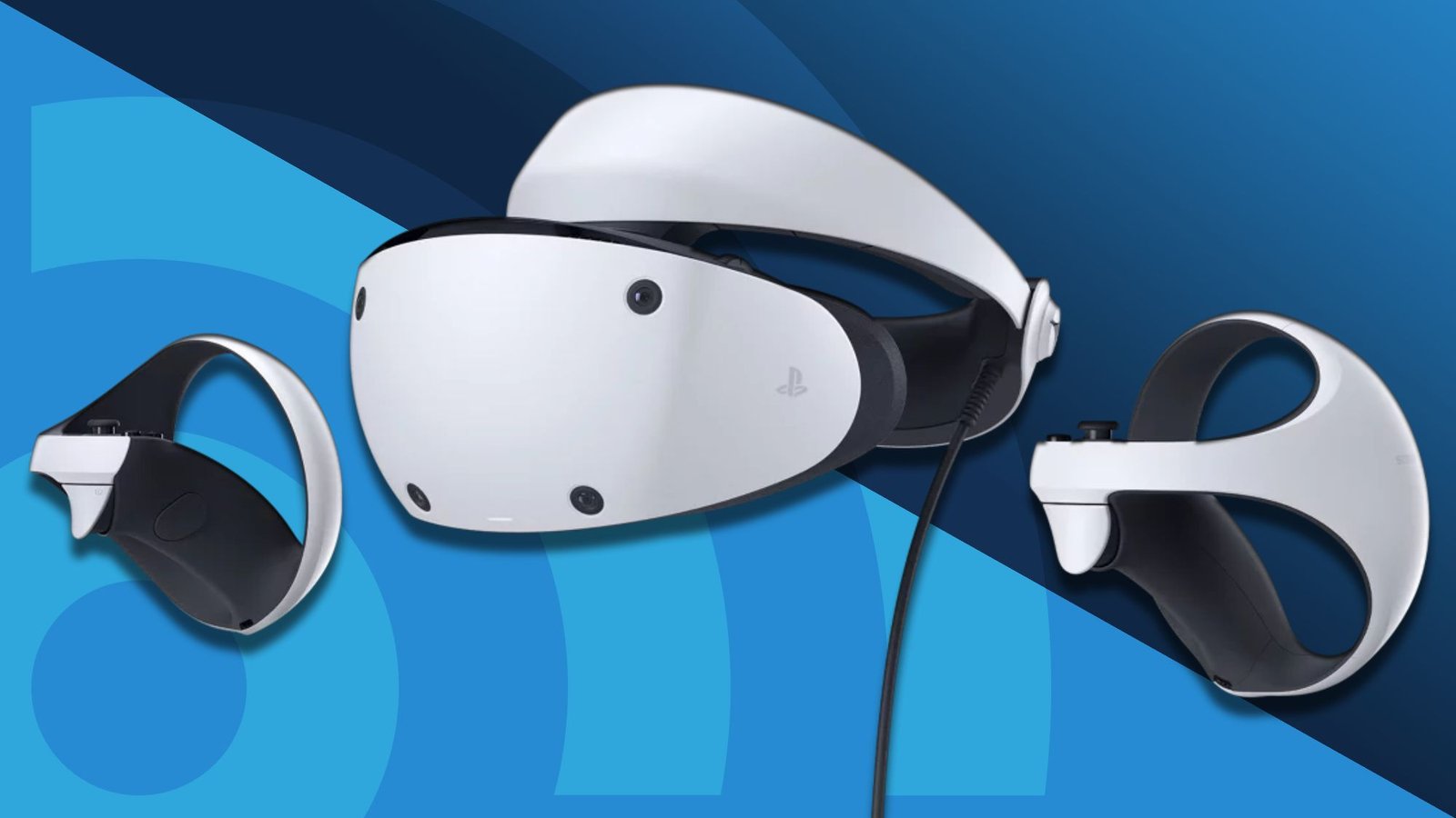 PlayStation VR2 e controles Sense