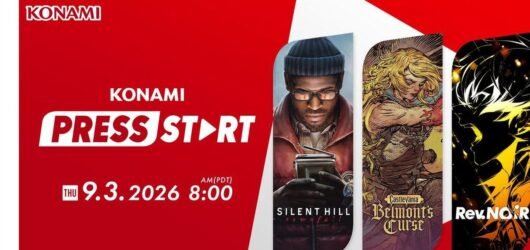 Konami anuncia transmissão com Silent Hill: Townfall, Castlevania e Rev. NOiR