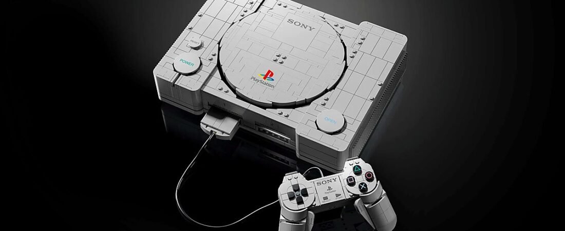 LEGO PlayStation recria o console clássico com 1.911 peças