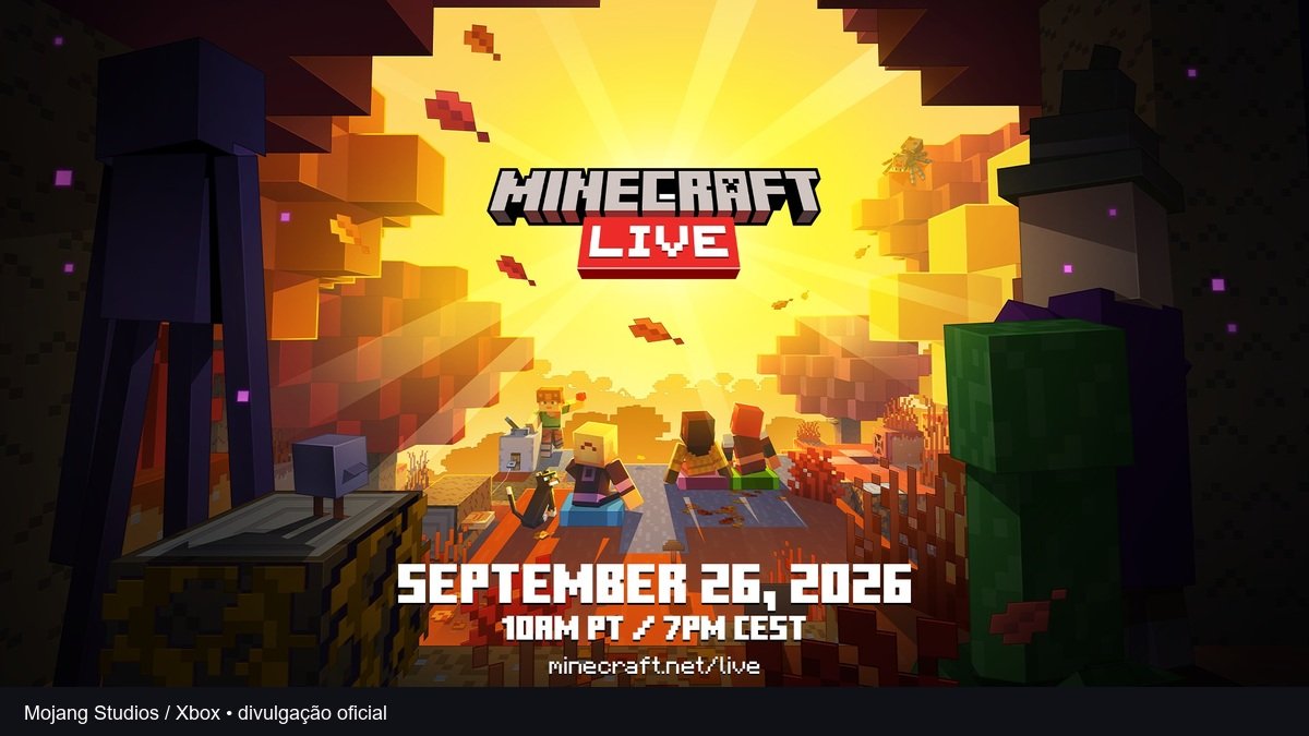 Minecraft Live acontece neste sábado: onde assistir e o que esperar