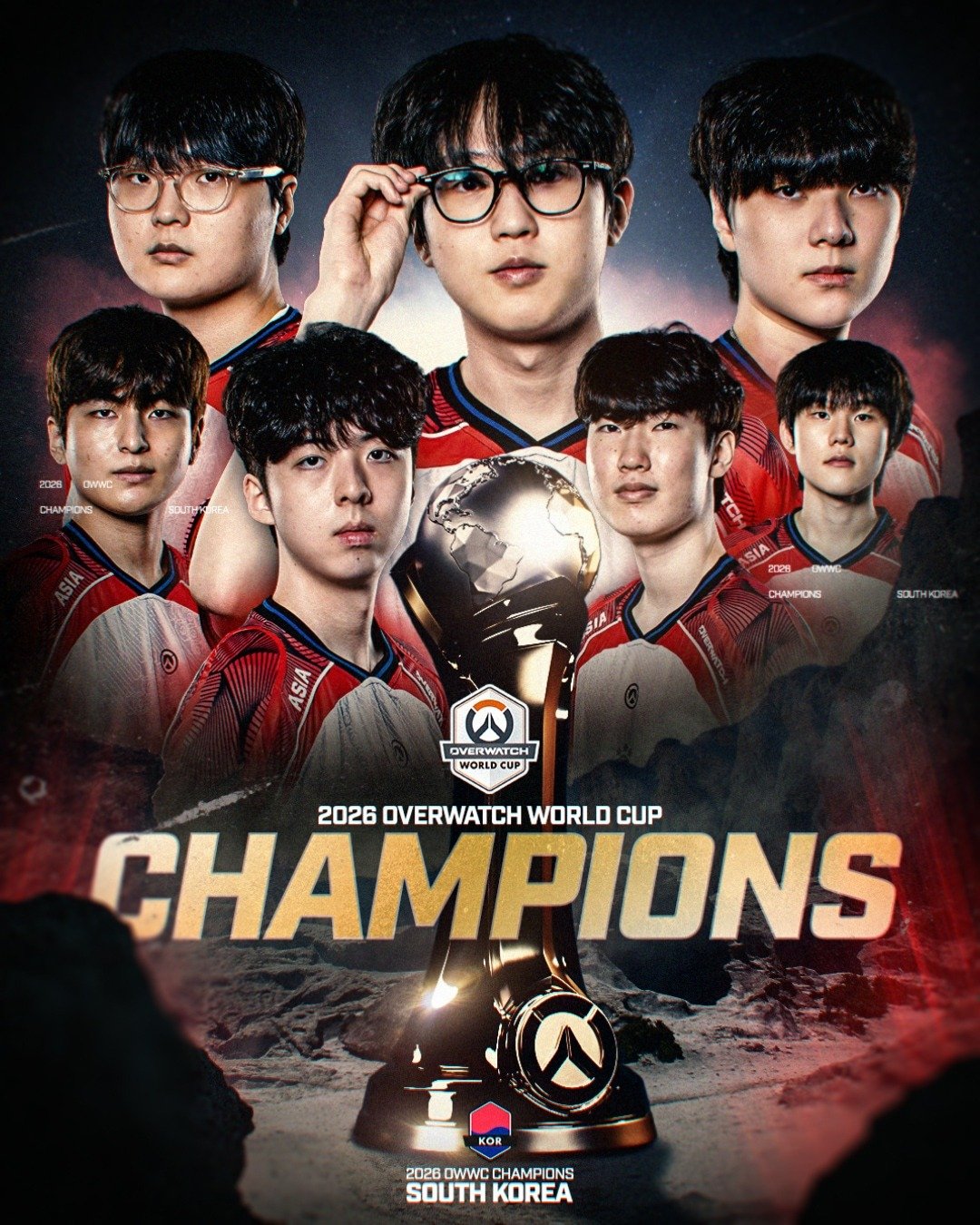 BlizzCon 2026: Coreia do Sul vence a Copa do Mundo de Overwatch