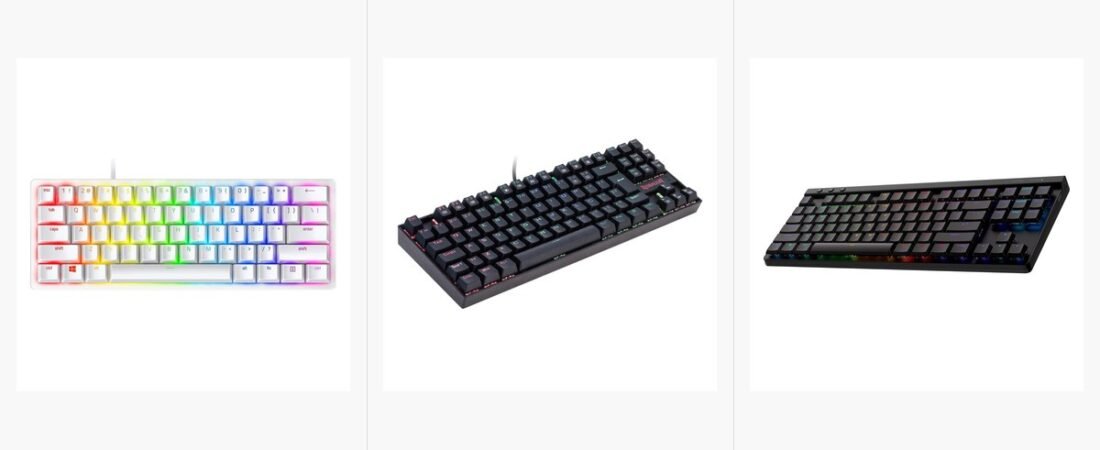 Teclado 60% ou TKL: diferenças de tamanho e qual formato comprar