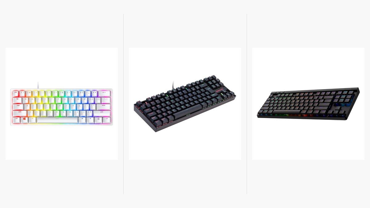 Teclado 60% ou TKL: diferenças de tamanho e qual formato comprar